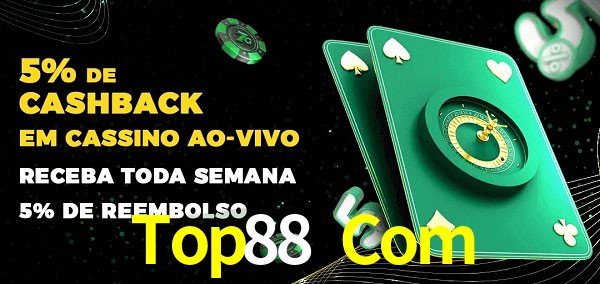 Promoções do cassino ao Vivo Top88 Com